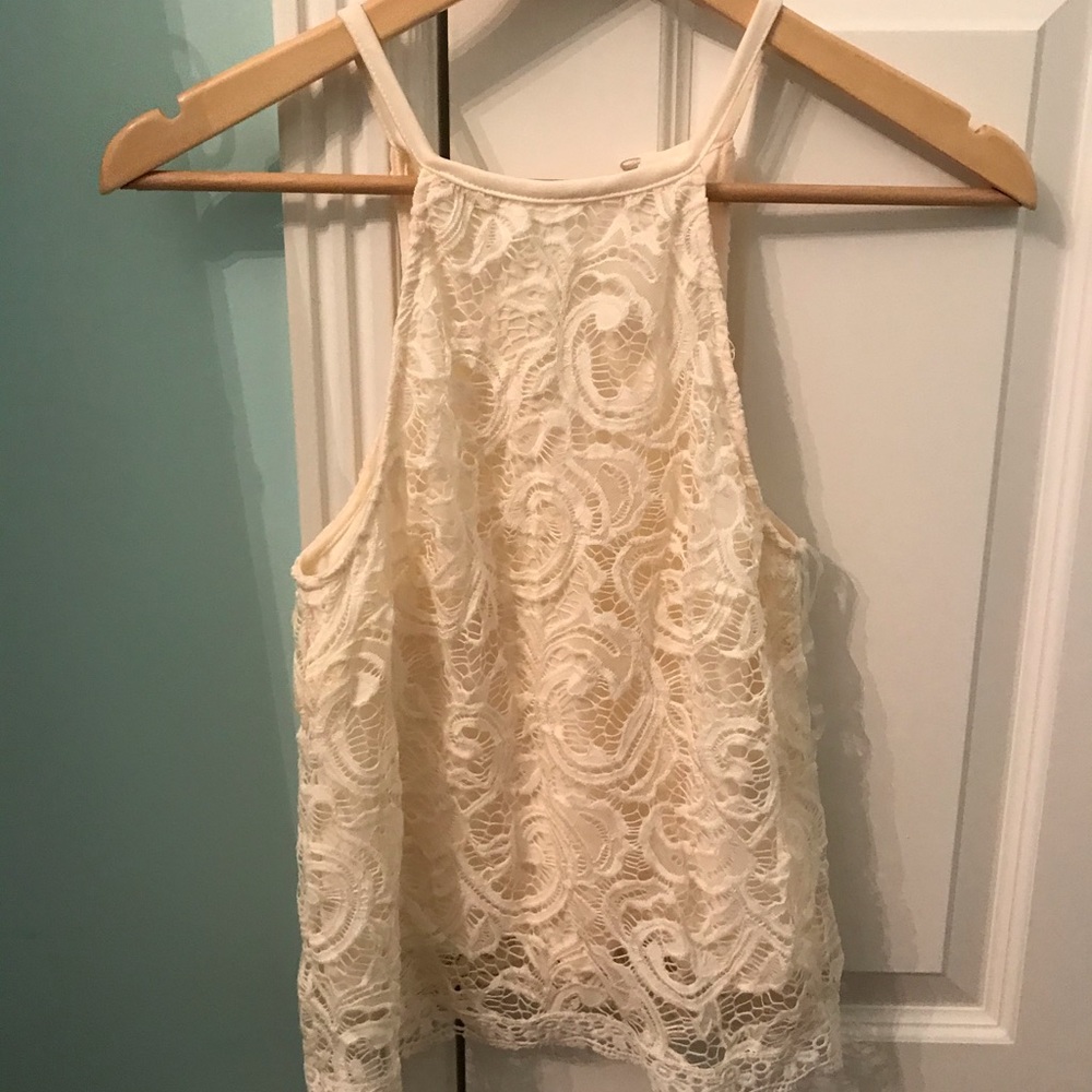 lace tank top